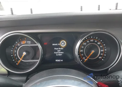 2020 Jeep Wrangler Unlimited Sahara 4X4 из США, поврежденный, VIN 1C4HJXEN3LW164986